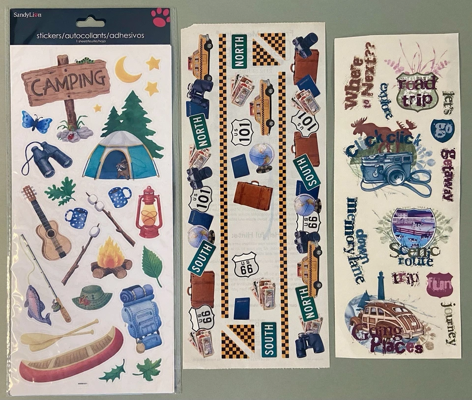 ¡Lote de pegatinas de viaje por carretera y camping! Sticko, Frances Meyer, Provo, etc. Foto 2 de 4