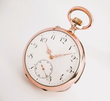 QUALITY QUARTER REPEATER POCKET WATCH SOLID SILVER