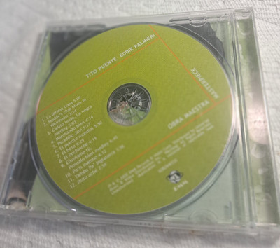 Tito Puente Eddie Palmieri Obra Maestra Music C.D. Latin Afro Cuban Jazz 2000