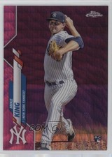 2020 Topps Chrome Update Target Pink Wave Refractor Mike King Rookie RC 0i28