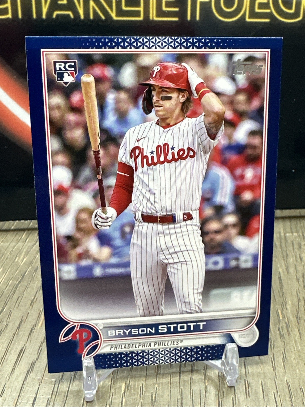 2022 Topps Update Series - Bryson Stott #US224 Royal Blue (RC)