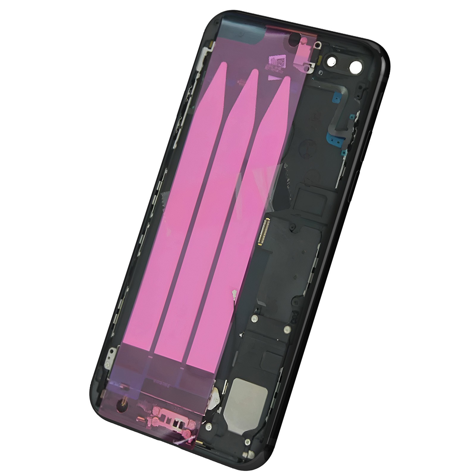 Cadre Clappio + cache batterie pour iPhone 7 Plus coque arrière de remplacement