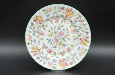 Minton Haddon Hall Speiseteller Teller Blumendekor Porzellan Ø 27 cm