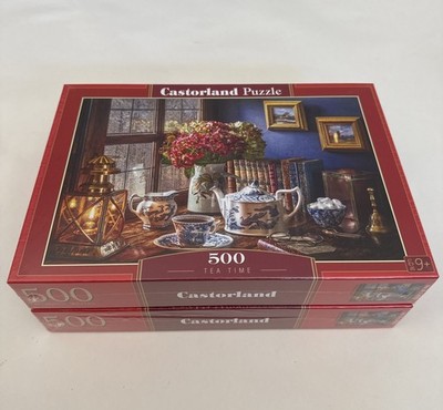 Castorland Puzzle 500 Teile Tea Time - 2 Stück (S145)