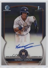 2023 Bowman Chrome Prospect Auto Kenedy Corona #CPA-KC Auto 11fl