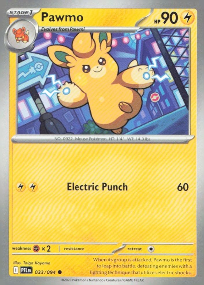 Pawmo Common ME02: Phantasmal Flames 033/094 NM