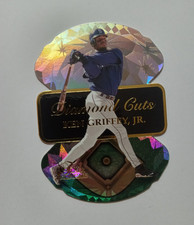 1997 Flair Showcase Diamond Cuts Insert Ken Griffey Jr #5 Mariners CLEAN!