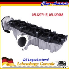 Ansaugbrücke Mit Stellmotor 2.0TDI Für VW EOS Tiguan Passat Seat Exeo Audi A4/6