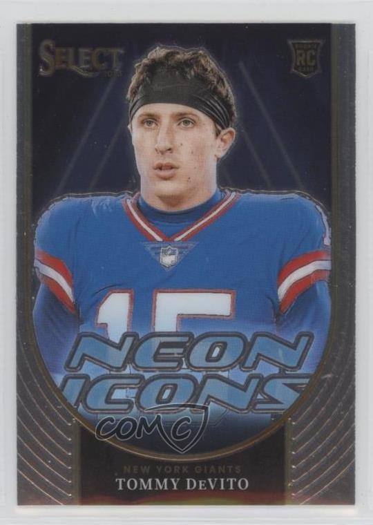2023 Panini Select Neon Icons Tommy DeVito #NI-TDE 5y7