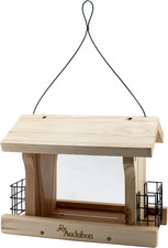 NARANCH3 12-Inch Audubon Cedar Ranch Wild Bird Feeder, Large