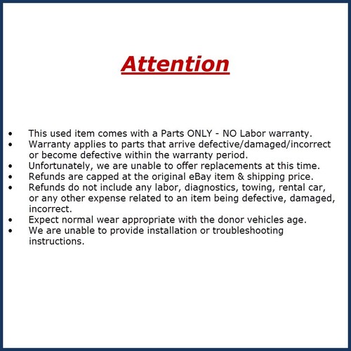 2019 F-PACE Air Conditioning A/C AC Compressor OEM 170K Miles - LKQ411273380 - Zdjęcie 3 z 3