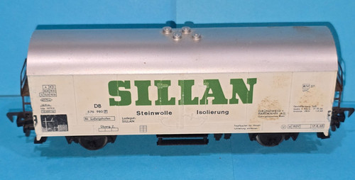Fleischmann DB SILLAN Caja Aislada Coche Escala HO 576980 Vagón de Carga Alemania | Zustand: Used