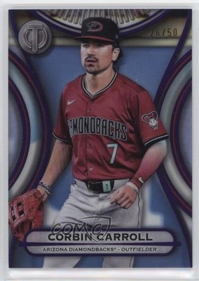 2025 Topps Tribute Purple 26/50 Corbin Carroll #67 03lu