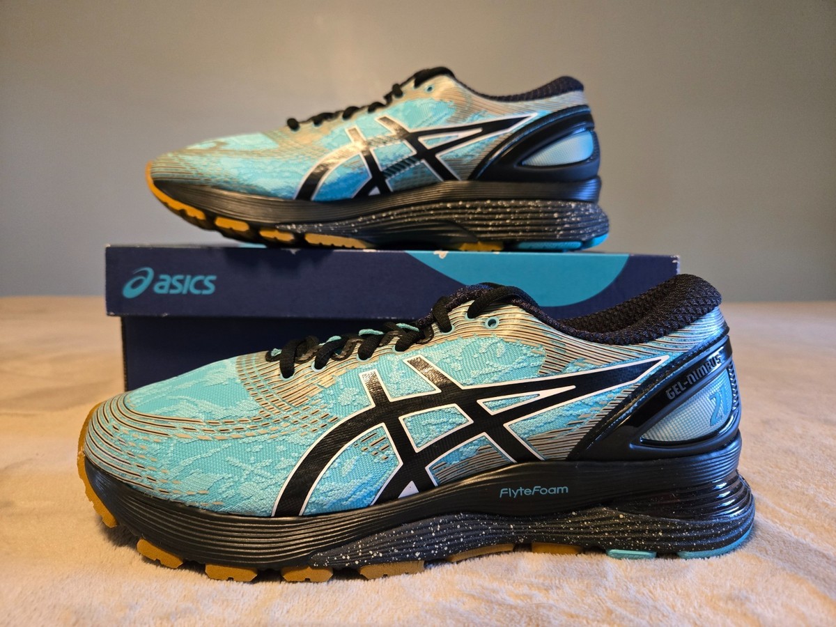 asics GEL-Nimbus 21 Winterized 1012A541 Mint/Black/Gum Multi-Sport