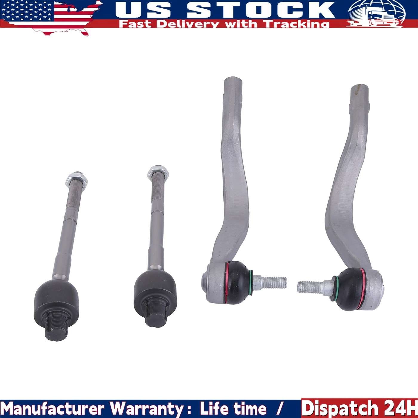 New Right/Left Tie Rod Ends For Maserati Quattroporte S, Sq4, Gts 2014 2015-2016