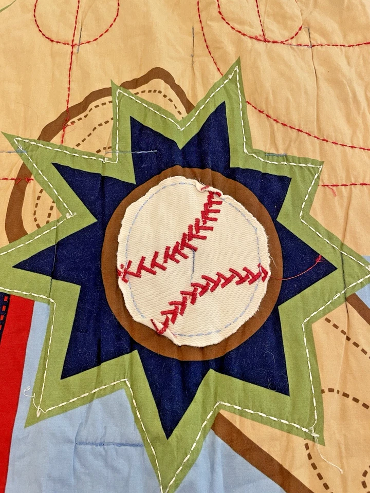 CIRCO TWIN Sports Quilt With 1 Sham Cotton football baseball basketball soccer - Image 4 of 4