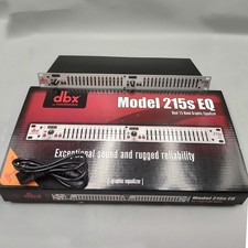 New DBX 215s 15-Band Dual Channel Graphic Equ...