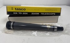 Vintage Tasco 10x to 25x Zoom Telescope 1ZH Astronaut. Excellent