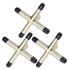 3 Pcs Pool Cue Stick Bridge Billiard Head Anti-slip Billiards Holder Cross Tool