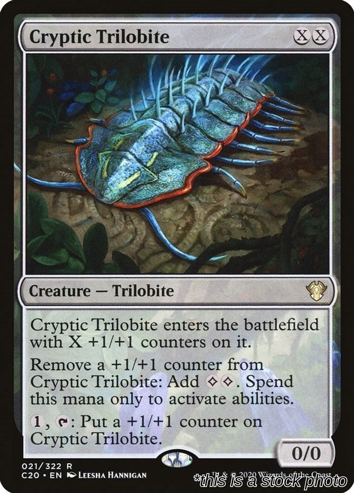 Cryptic Trilobite Commander 2020 #21