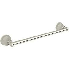 Rohl Palladian Wall Mount 24" Bath Towel Bar Polished Nickel A6886/24PN Deco
