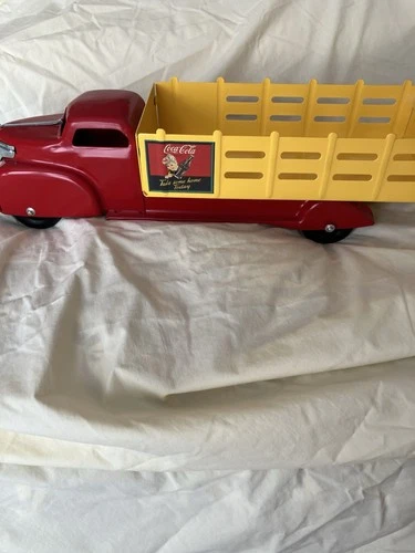 Vintage Marx Coca Cola Sprite Boy Stake Body Metal 21 Inches Long Truck