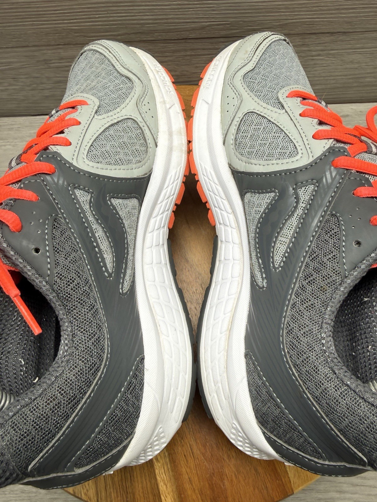 Saucony Women's Size 9 Grid Cohesion 10 Grey Pink Running Sneakers S15333-17 thumbnail 7