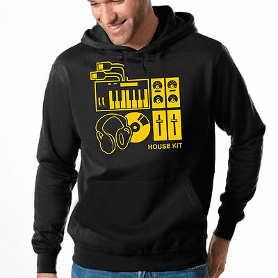 House Kit Funk Funky Groove Club DJ Music Kapuzenpullover Hoodie Sweatshirt