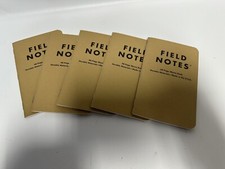 LOT OF 5  Field Notes Memo  Book Graph Paper ...