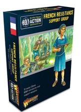 Bolt Action 402215508 French Resistance Support Group WWII HQ  Weapon Teams