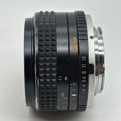 Minolta MC ROKKOR-X PF 50MM F1.7 Manual Focus Lens Rough Shape Please Read - Picture 5 of 15
