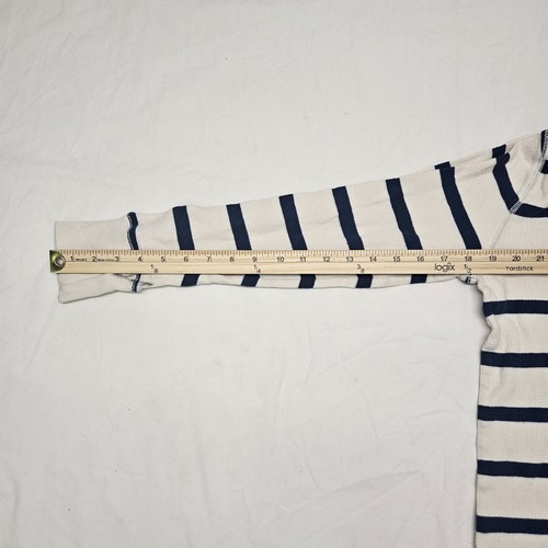 American Eagle Outfitters Vintage Fit Womens Hoddie Blue-White Stripe Size Small - Picture 9 of 11