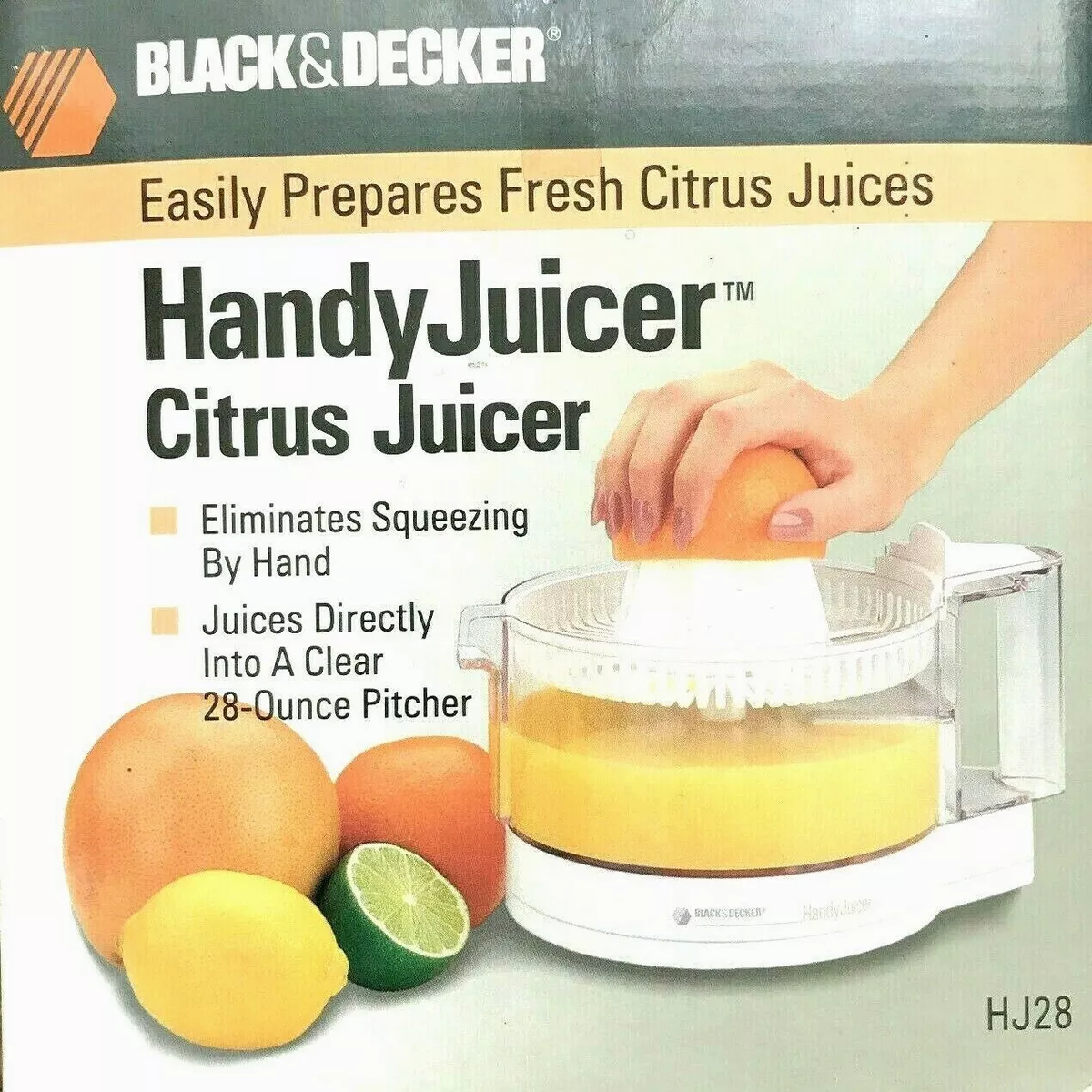 Black & Decker HJ28 Citrus Handy Juicer