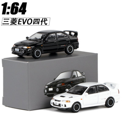 JKM 1:64 Mitsubishi Lancer Evolution 4 Diecast Metal Model Car