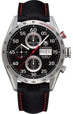 TAG HEUER CARRERA CV2A80.FC6256 TITANIUM CARBON FIBER AUTO CHRONO RARE WATCH