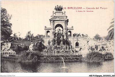 AKEP1-0085-ESPANIEN - BARCELONA - Wasserfall Des Parks
