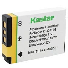 1x Kastar Battery for Kodak KLIC-7003 EasyShare M380 M381 M420 V803 V1003 Z950