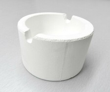 Ceramic Silica Crucible 375 Gr - 240 Dwt Dish Cup Melting Jewelry Gold, Silver..