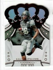 KALIJA LIPSCOMB 2020 Panini Chronicles Draft Picks Crown Royale ROOKIE #67 RED