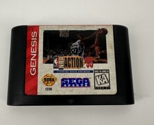 NBA Action '95 Starring David Robinson (Sega Genesis, 1995) Cartridge Only