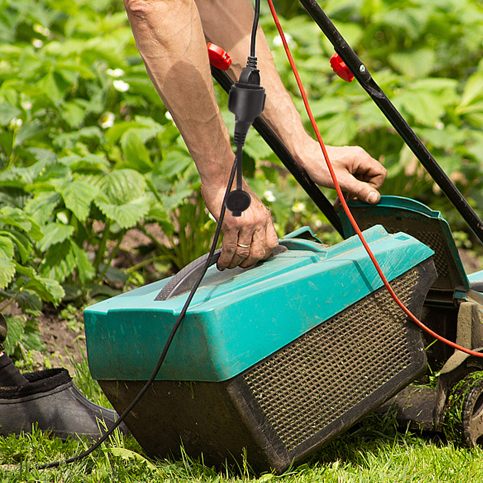 Verlängerungskabel 10m 20m 30m Stromkabel Garten Außen Stecker Kabel