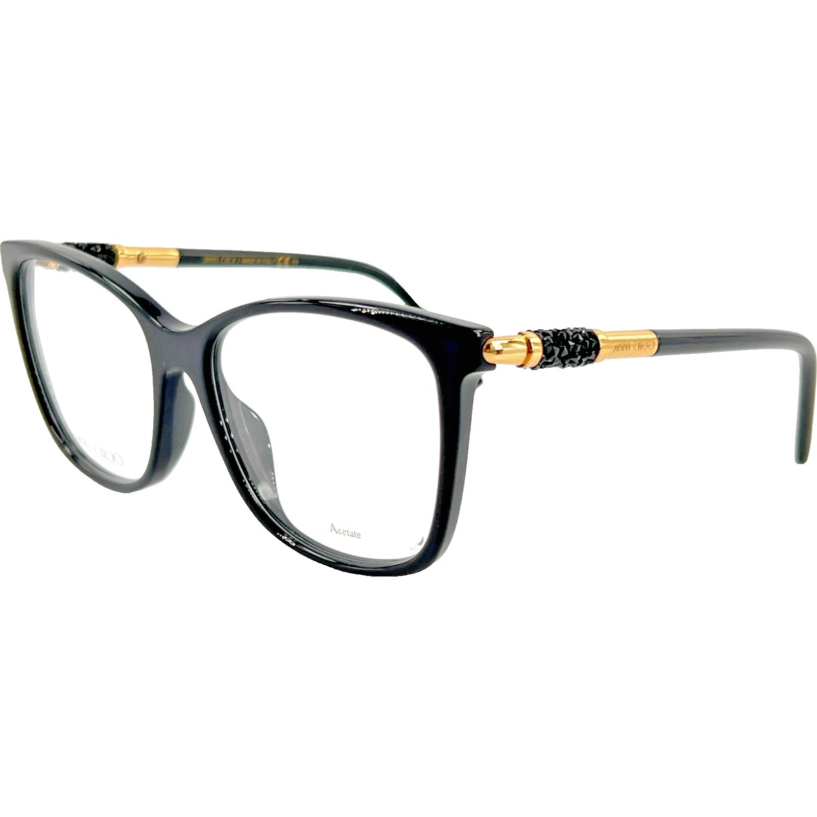 Металлические квадратные оправы для очков Jimmy Choo