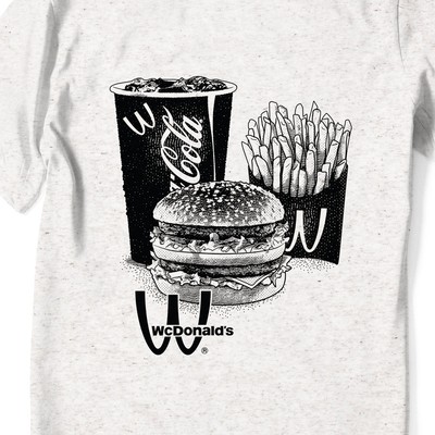 McDonalds Shirt WcDonalds anime junk 