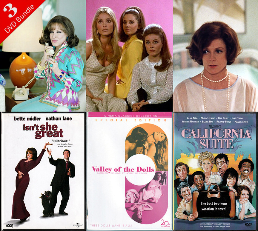 DVD Jacqueline Susann VALLEY OF THE DOLLS ISN'T SHE GREAT