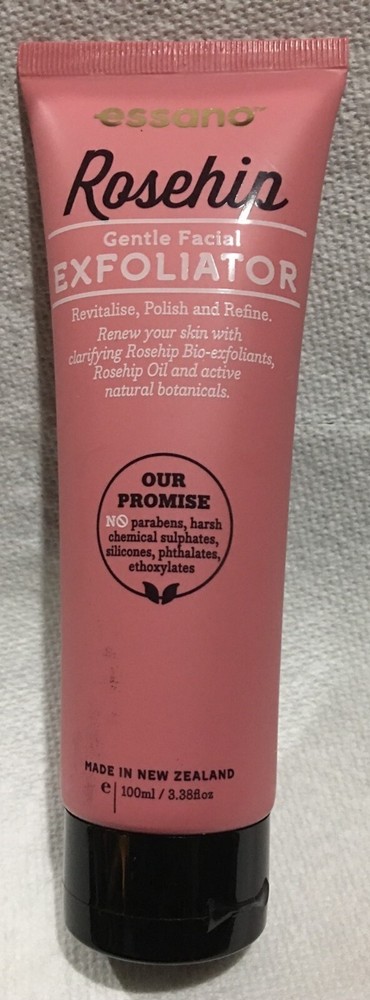 Essano Rosehip Gentle Facial Exfoliator, 3.38 OZ Made In New Zealand
