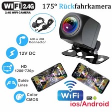 175° Digital WiFi Wireless Auto Funk Farb Rückfahrkamera KFZ LKW Für IOS Android