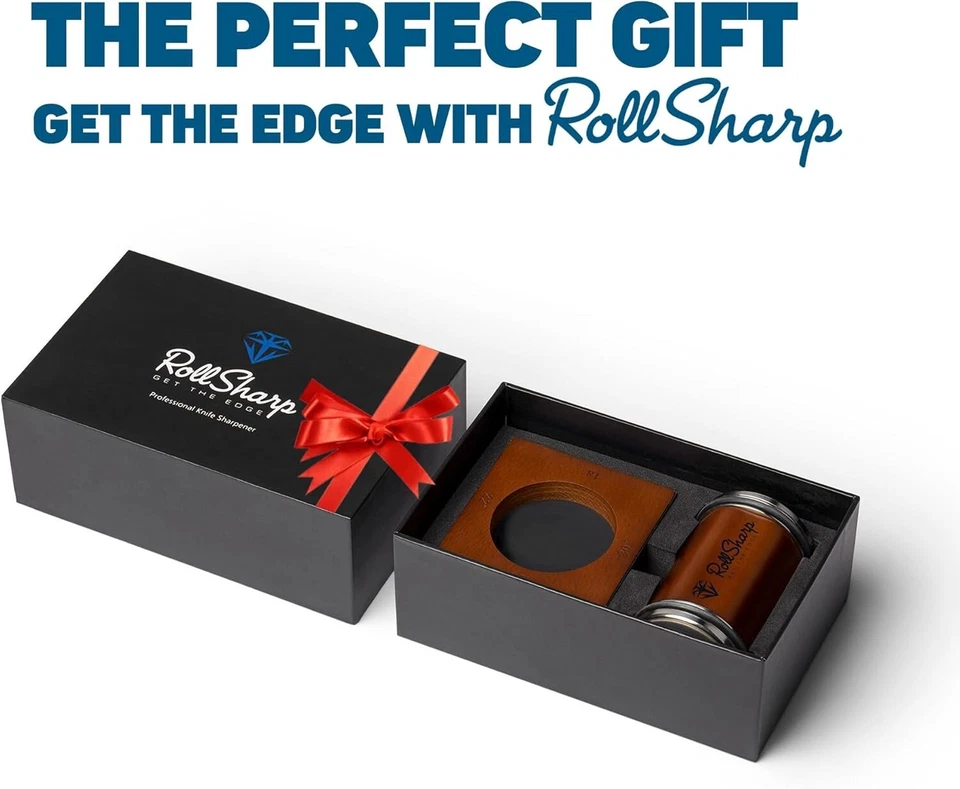 RollSharp Original - Afilador de cuchillos con ruedas Get the Edge - Cuchillos de cocina afilados Foto 3 de 4