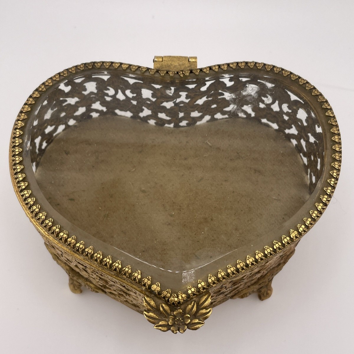 限定品 エドガーベレビ ビンテージ ハート ジュエリーボックス