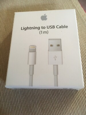 Brand New Genuine OEM Apple USB to Lightning Charging Cable 3 Feet