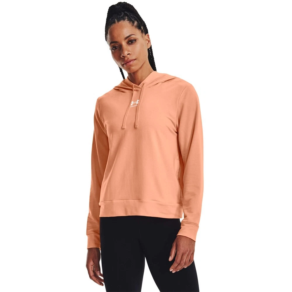 Sweatshirts Universal women Under Armour Rival Terry Hoodie 1369855868  Orange